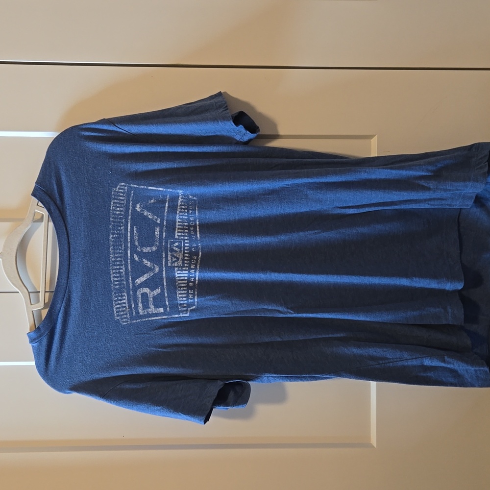 RVCA Graphic T-Shirt Mens Blue